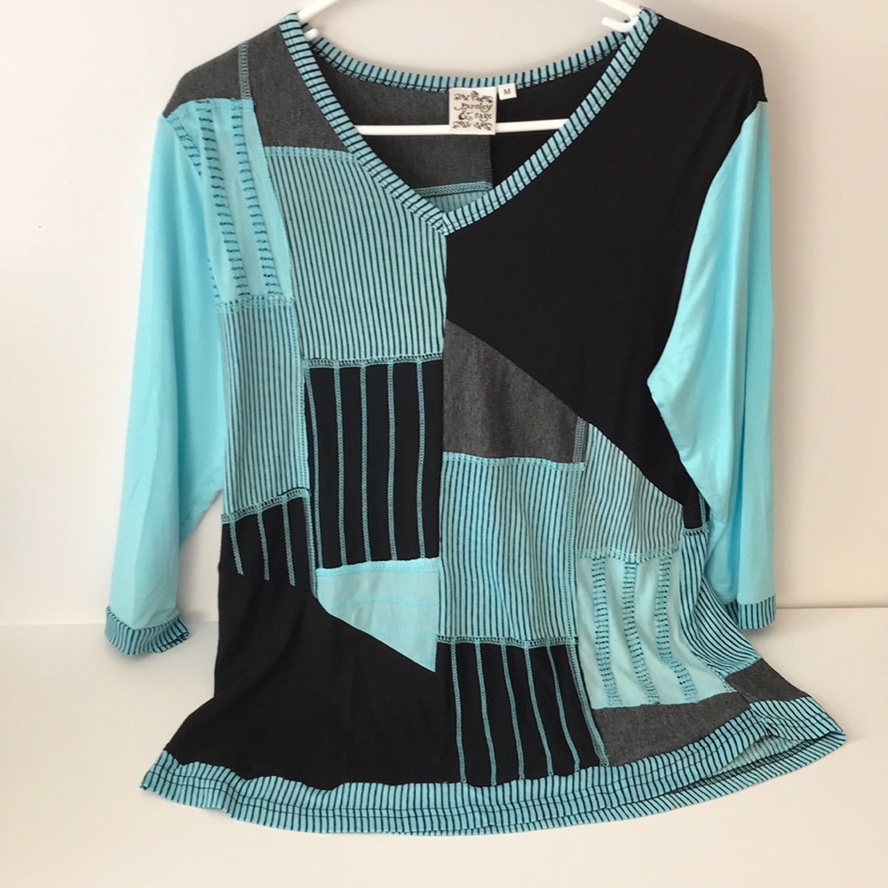 Parsley and sage medium top